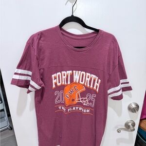 Fort Worth Maroon Graphic T-Shirt